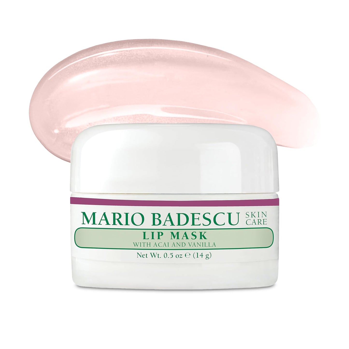Mario Badescu Lip Mask with Acai and Vanilla for All Skin Types, Overnight Lip Treatment Enriched With Skin Softening Coconut Oil and Hydrating Shea Butter, 0.5 Ounces Mario BadescuBuy Supplements Australia