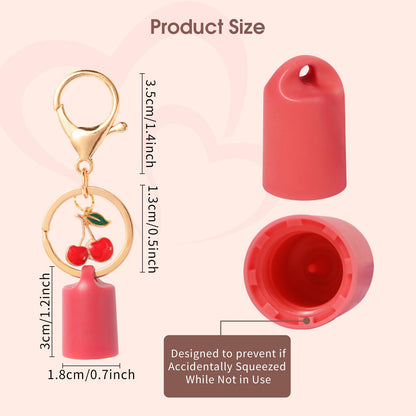 Limpskys keychain cap for Summer Fridays 0.5 Oz Lip Balm,lip gloss cap keychain（No Lip Balm） LimpskysBuy Supplements Australia