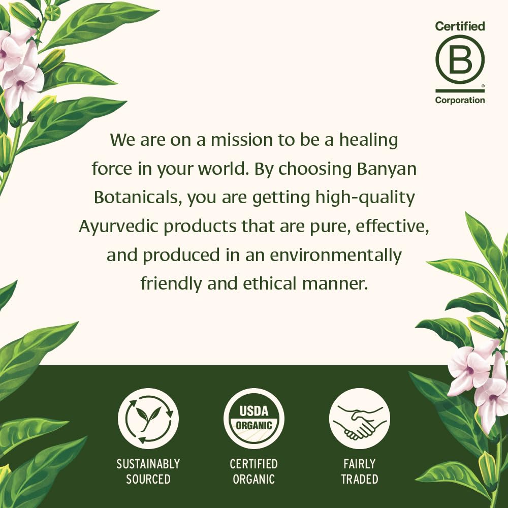 Banyan Botanicals Trim Balm - Certified Organic, 4 oz - Chitrak and Guggulu Increases Metabolism Banyan BotanicalsBuy Supplements Australia