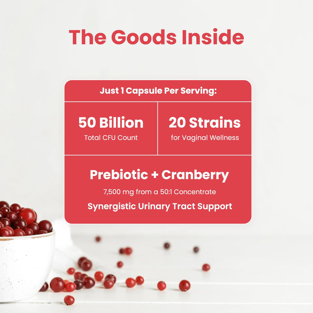 Vaginal Probiotics for Women pH Balance | 50 Billion CFU Womens Probiotic + Cranberry Pills for Vaginal Health, Healthy Odor, Yeast, Urinary Tract | Vegan Women's Probiotics and Prebiotics Supplement Mother's Promise buy supplements Au