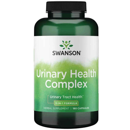 Swanson Urinary Health Complex Triple Herbal Protection Urinary Bladder Health Support 180 Capsules