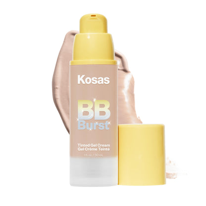 Kosas BB Burst Tinted Face Gel Cream - Supports Healthy Collagen, Smoothes Skin, Hydrates & Moisturizes - Lightweight Buildable Coverage - Light Medium Neutral 21, (1 Oz/30 ML) KosasBuy Supplements Australia