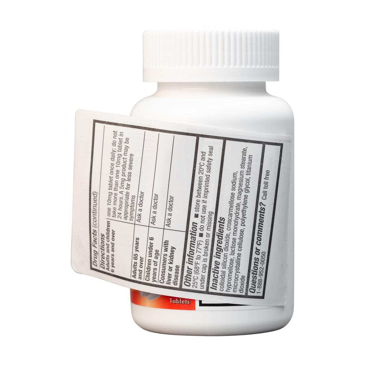 HealthA2Z® Allergy Relief, Cetirizine 10mg, Dye-Free Formula, 24-Hour Antihistamine, Indoor & Outdoor Allergy Relief, 500 Tablets HealthA2Z buy supplements Au