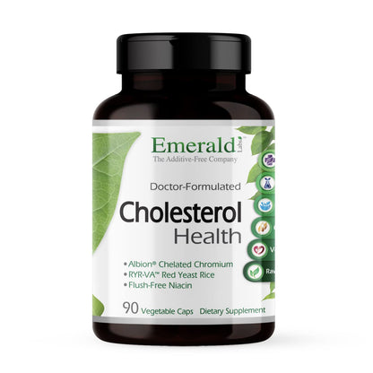 EMERALD LABS Cholesterol Health (90 Caps) & Pomegranate Extract (60 Caps) - Supports Heart Health & Immune Function - Gluten Free & Vegan EMERALD LABS buy supplements Au