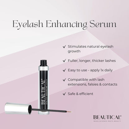 BEAUTICAL Eyelash Serum – Lash Enhancing & Conditioning Formula with Botanical Ingredients for the Appearance of Fuller, Shinier & Healthier-Looking Lashes – Nourishing Lash Care, 3ml BEAUTICALBuy Supplements Australia