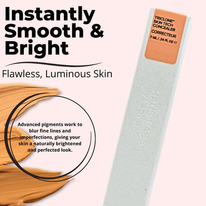HAUS LABS BY LADY GAGA Triclone Skin Tech Hydrating + De-puffing Concealer with Fermented Arnica 22 Light Medium Peach Haus LaboratoriesBuy Supplements Australia