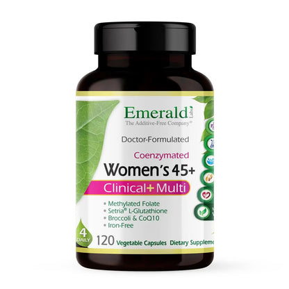 Emerald Labs Women's 45+ Clinical Multi - Multivitamin for Comprehensive Support, Bone & Heart Health* - Designed for Women 45+ Emerald Laboratories
