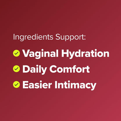 URO Vaginal Moisture Hyaluronic Acid Suppository for Easier Intimacy– 10 Ct