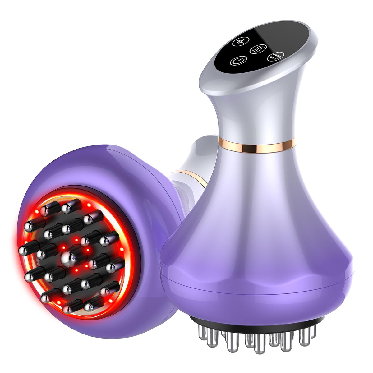 Lymphatic Drainage Massager, Anti Cellulite Massage Tool For Thigh & Belly Stretch Marks & Cellulite Reduction, Handheld Massage tools for Sciatica Nerve, Legs, Arms, Hip, Muscle, Low Back Pain Relief AIHEU buy supplements Au