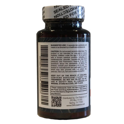 Immuni - Immune Support - Vitamin Supplement for Cold & Flu Relief - Natural Immunity System Booster - Vitamin C & E, Rasberry Fruit Powder, Green Tea Leaf, Olive leaf, and more - 30 Capsules OWL Balance buy supplements Au