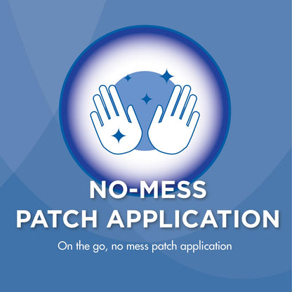 HealthWise Cold Hot Medicated Menthol XL Patch | 5% Menthol | Back and Large Areas | 5.51” x 9.84” | 6-Count | Paraben-Free | Soothes Minor Aches and Pains | Super-Size Relief HealthWiseBuy Supplements Australia