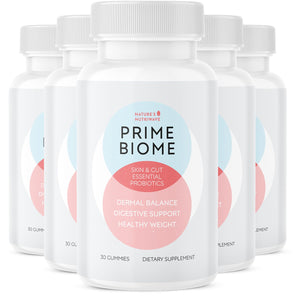 Nature’s NutriWave PrimeBiome Probiotic Gummies – Plant-Based Blend with Inulin, Lion’s Mane, Ginger & More– Non-GMO, No Stimulants, GMP Certified – 30 Gummies, 6 Month Supply Nature’s NutriWave buy supplements Au