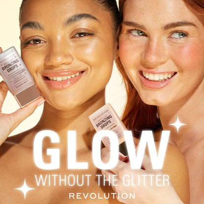 Revolution Beauty London, Bright Light Bronzing Drops, Bronze & Glow for Face & Body, Infused with Hyaluronic Acid, Vegan & Cruelty-Free, Bronze Summer, 0.77 fl oz Revolution Beauty LondonBuy Supplements Australia