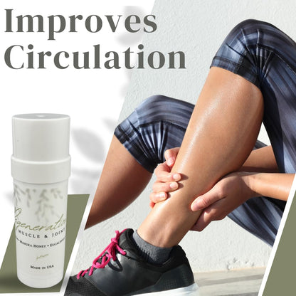 KANU Regeneration Muscle and Joint Soothing Balm Proprietary Blend of Magnesium, Manuka Honey, Eucalyptus & Menthol - Maximum Strength Formula for Aches- All Natural Ingredients-Made in The USA KANUBuy Supplements Australia