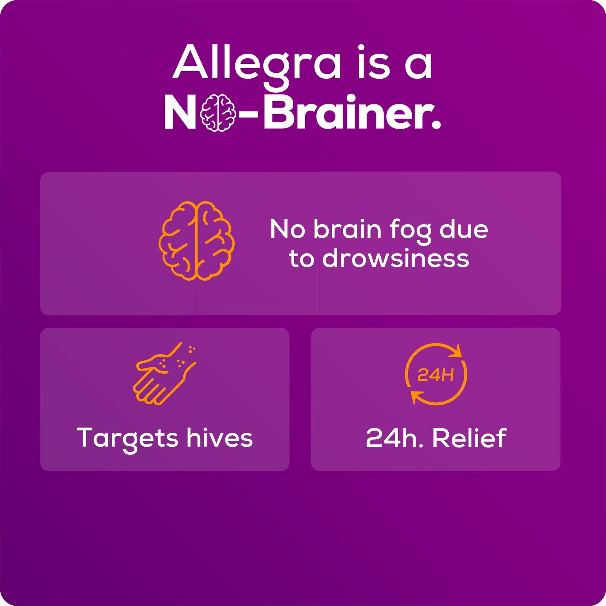 Allegra Hives Antihistamine 24-Hour Tablets, Non-Drowsy Hive Reduction and Hive Itch Relief, 180 mg Fexofenadine HCI, 30-Count Allegra buy supplements Au