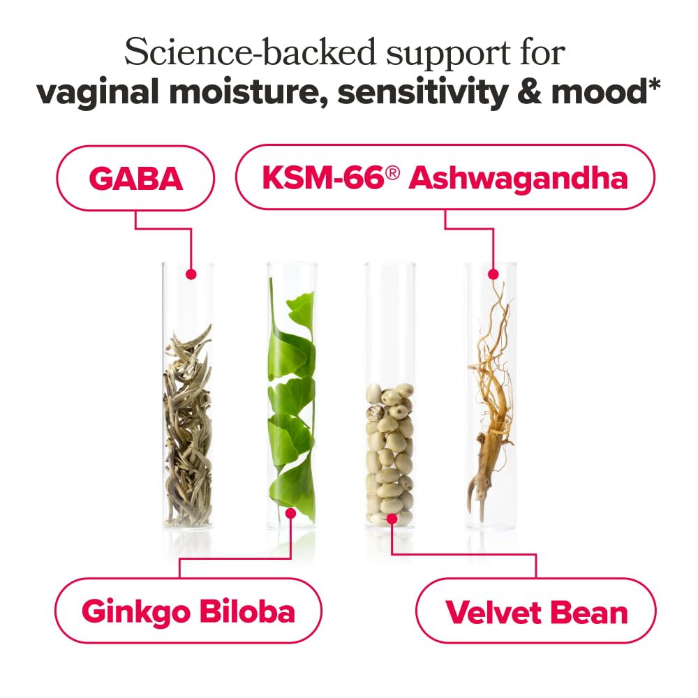 URO Vaginal Moisture & Mood with KSM-66® Ashwagandha – 30-Day Supply