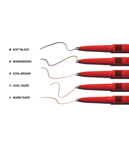 MAKE Beauty Nano Brow, Micro Eyebrow Pencil. Long-Lasting Smudgeproof Eye Brow Makeup for Hairlike Lines. Precision Liner for Natural-Looking Eyebrows - Shade, Warm Taupe MAKEBuy Supplements Australia