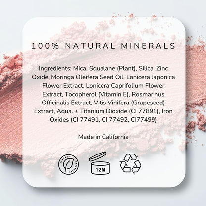 Emani Blush & Bronzer - Natural Mineral Pressed Bronzer for Face - Radiant Skin Blush for Sun Kissed Glow, All Skin Types including Sensitive Skin, Copacabana EmaniBuy Supplements Australia
