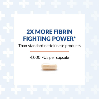 Arthur Andrew Medical, Nattovena, Pure Nattokinase 4000 FU, 180 Capsules | Double Strength Pure Nattokinase 4000 FU. Cardiovascular Support, & Healthy Blood Viscosity. Soy Free, Non-GMO, Vegan