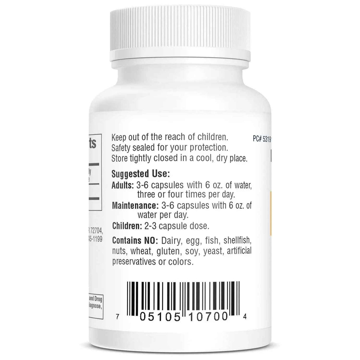 Bio-Tech Pharmacal D-Mannose, Supports Bladder and Urinary Tract Health (100 Count)