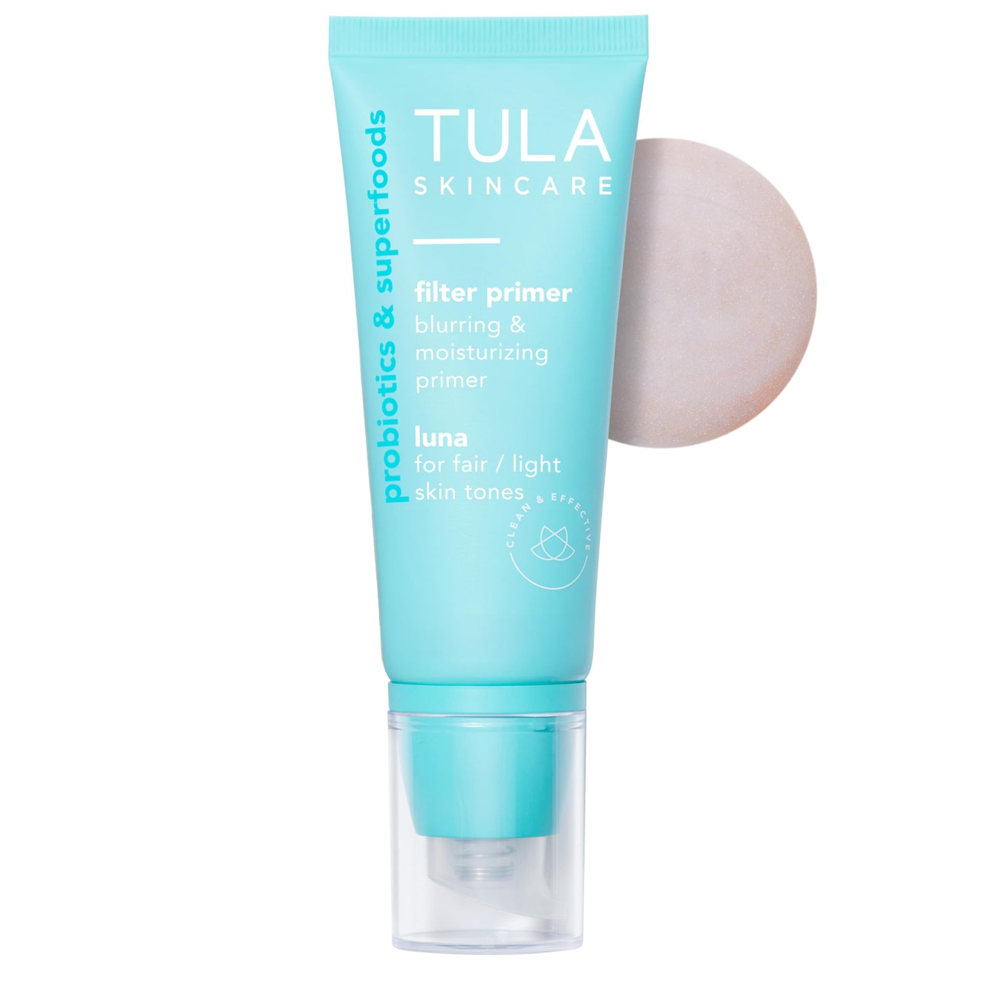 TULA Skin Care Face Filter Blurring and Moisturizing Primer - Luna, Evens the Appearance of Skin Tone & Redness, Hydrates & Improves Makeup Wear, 1fl oz TULA buy supplements Au