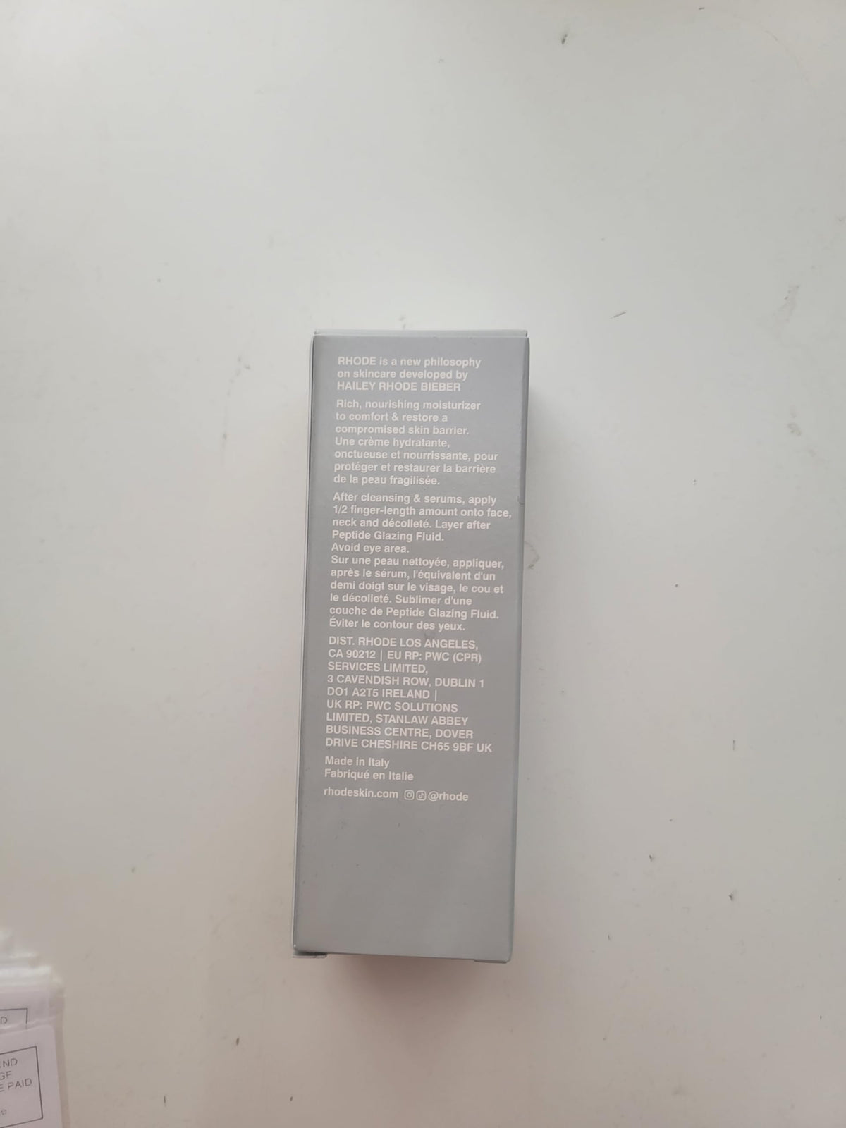 Rhode by Hailey Bieber Barrier Restore Cream 50ml/ 1.7oz., White RhodeBuy Supplements Australia