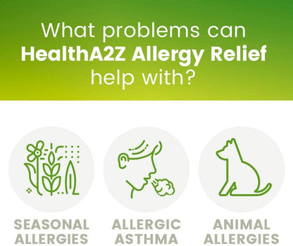 HealthA2Z® Allergy Relief, Cetirizine 10mg, Dye Free, All Day Allergy Relief, Indoor & Outdoor, Relief from Itchy Throat, Sneezing, Runny Noses, 300 Count (Pack of 1), HealthA2Z buy supplements Au
