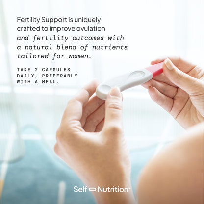 SELF NUTRITION Fertility Support for Women | Conception for Her, Coenzyme Q10, Ashwagandha, Myo-Inositol & More| Support Cycle Regularity & Ovulation| Vegan, Non-GMO, USA Made-60 Capsules SELF NUTRITION buy supplements Au