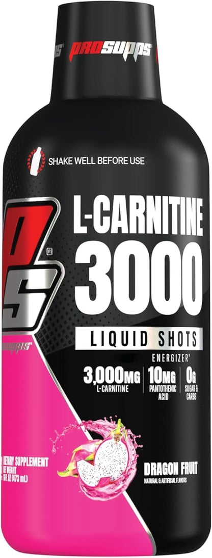 ProSupps L-Carnitine 3000 Stimulant Free Liquid Shots (Dragon Fruit) and Mr. Hyde Signature Series Pre-Workout Energy Powdered Drink (Blue Razz) Bundle