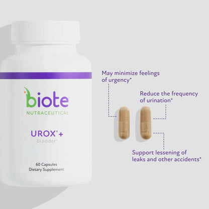 Biote Nutraceuticals - Urox+ - Bladder Health (60 Capsules)