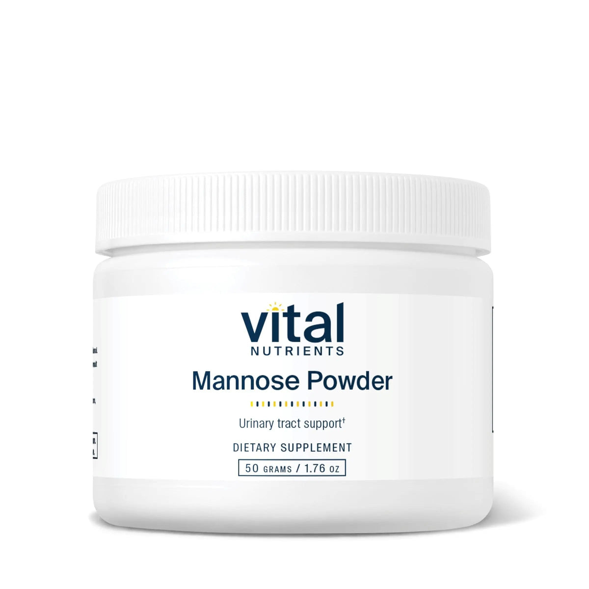Supplement Product​Vital Nutrients Mannose Powder 50g - Vegan D-Mannose Supplement for Urinary Tract and Bladder Support - Gluten, Dairy, Soy Free - Non-GMO - 25 Servings - GlowUpCaUSA