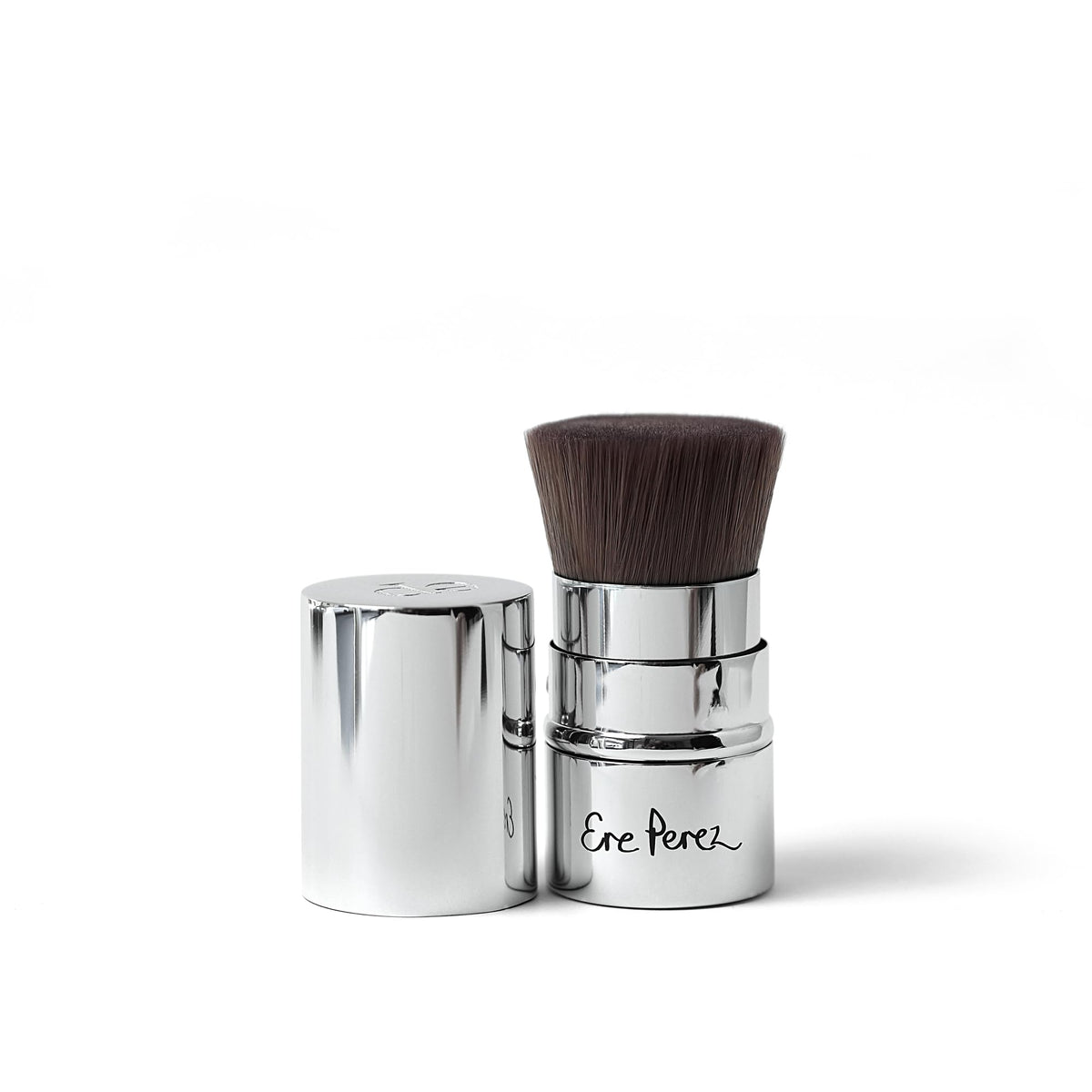 Ere Perez - Natural Eco Vegan Kabuki Makeup Brush | Multipurpose For Powder + Cream | Vegan Nylon Bristles, Cruelty-Free, Clean Beauty Ere PerezBuy Supplements Australia