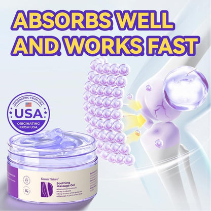 Kreain Nature 2 PCS Joint Gel Purple Soothing Massage Gel Soothes Knees, Lumbar, Neck, Back, Shoulders, Hands, and Feet, 1.76 oz Kreain NatureBuy Supplements Australia