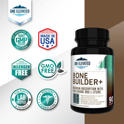 Comprehensive Bone Builder Calcium Supplement. Formulated with Highest Grade Calcium -Carbonate/Hydroxyapatite/Citrate, Magnesium, Zinc, D3. Works in Sync for Optimum Bone Health and Bone Strength. One Elevated buy supplements Au