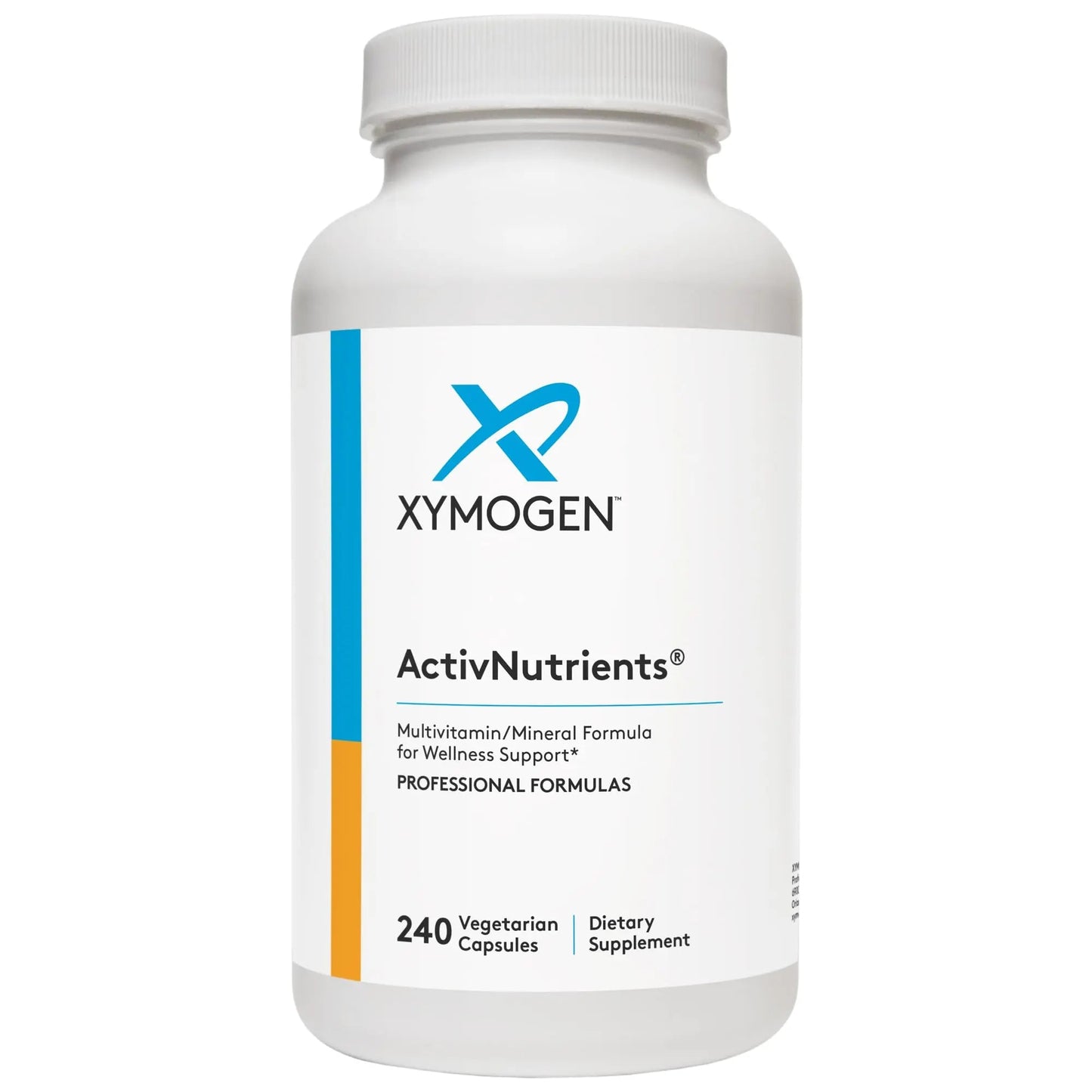 XYMOGEN ActivNutrients with Iron and Copper - Multivitamin Multimineral for Wellness, Immune, Energy and Mood Support XYMOGEN
