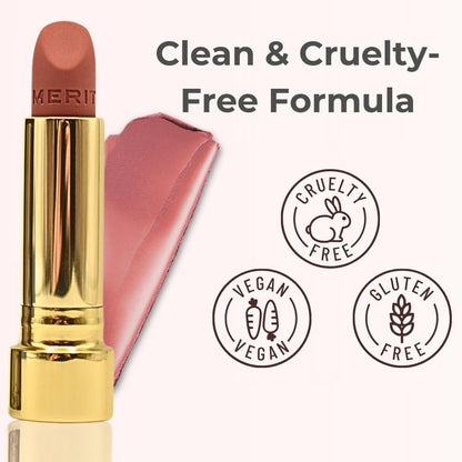 Merit Signature Lip Lightweight Matte Lipstick - 0.10 oz / 3 g (Classic (neutral), standard) MeritBuy Supplements Australia