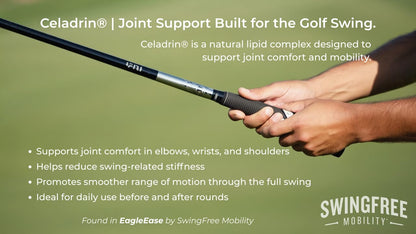 EagleEase – Targeted Joint Support Cream for Golfers & Athletes | Helps Support Elbows & Mobility During & After Play | Fast-Absorbing – 3 oz SwingFree MobilityBuy Supplements Australia