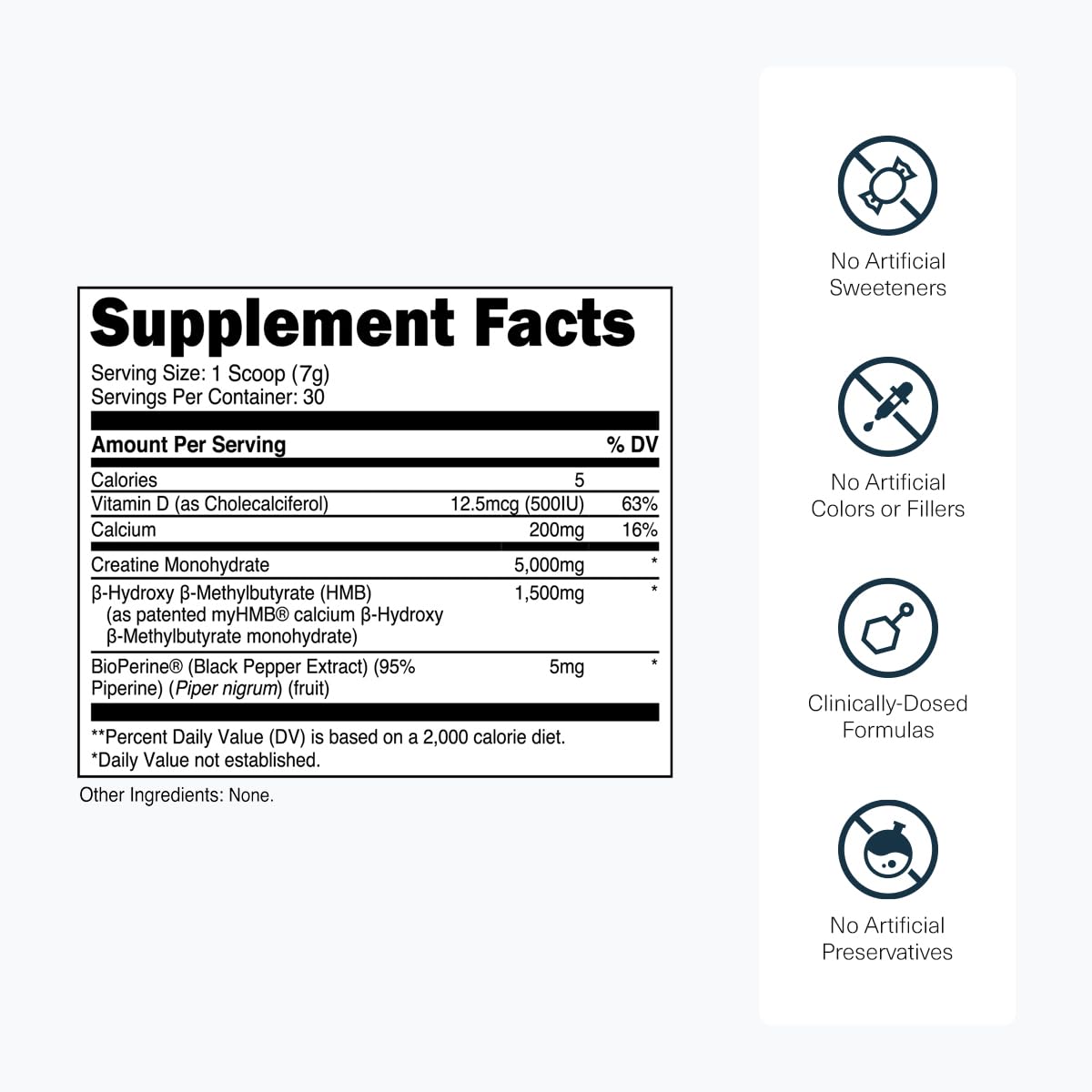Transparent Labs Creatine HMB - Creatine Monohydrate Powder with HMB for Muscle Growth, Increased Strength, Enhanced Energy Output, and Improved Athletic Performance - 30 Servings, Unflavored Transparent Labs buy supplements Au