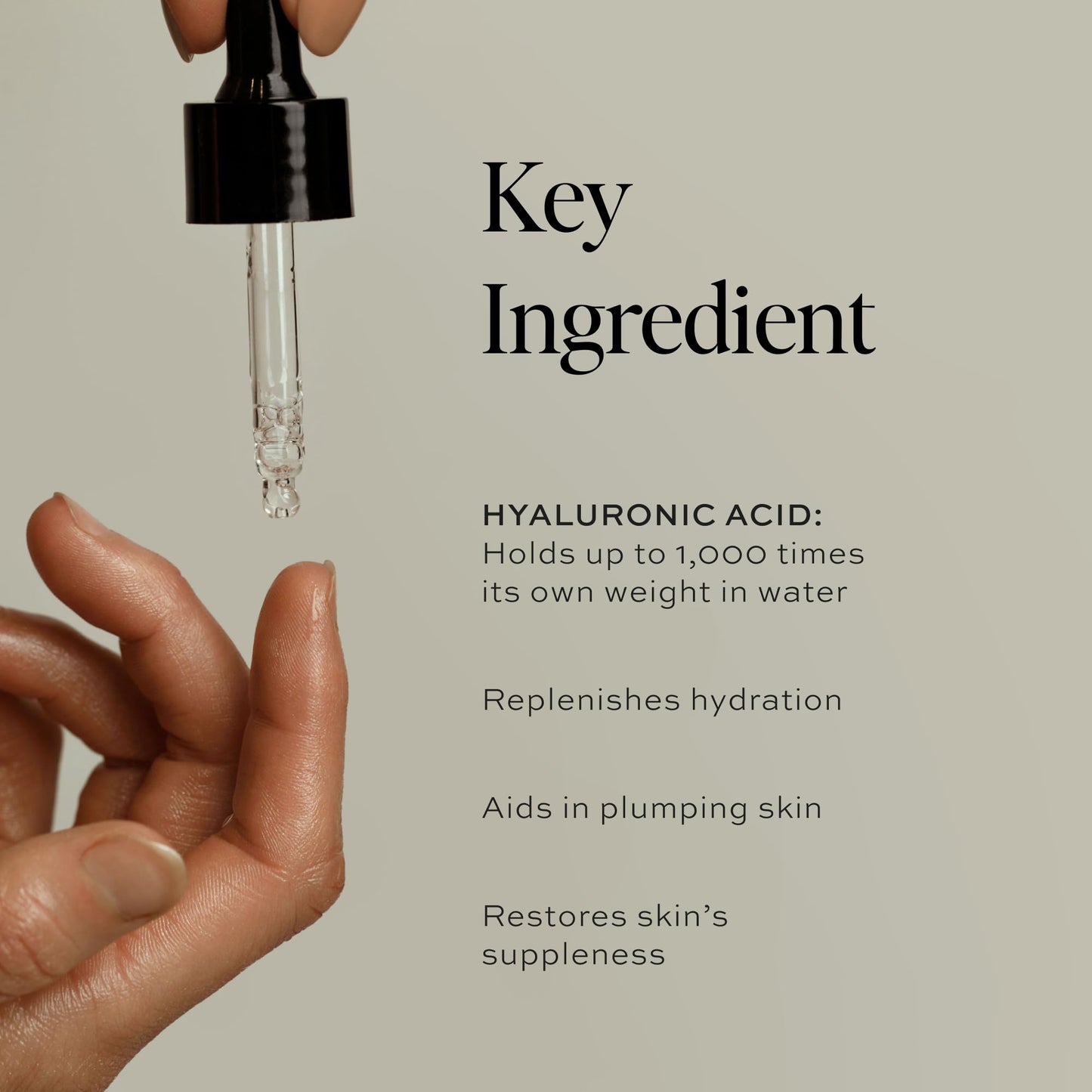 DIME Beauty Hyaluronic Acid Serum, Ultra Hydrating Face Serum with Pure Hyaluronic Acid, 1 oz / 30 ml DIMEBuy Supplements Australia