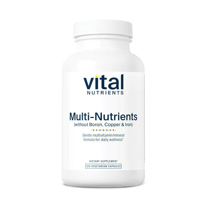 Vital Nutrients Multi-Nutrients 5 Ultra Antioxidant Formula | Boron, Copper, and Iron Free | Vegetarian Daily Multivitamin and Mineral Vital Nutrients