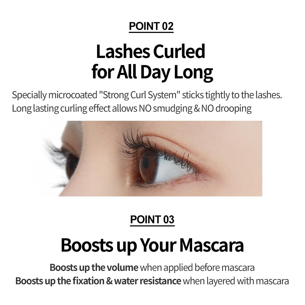 ETUDE Oh M'Eye Lash Black Tint Mascara – Natural Glossy Effect with Long Lasting Strong Curl System, Volume Enhancing, Smudge-Free, Improved fixation and water resistance, Korean Makeup, Kbeauty ETUDEBuy Supplements Australia
