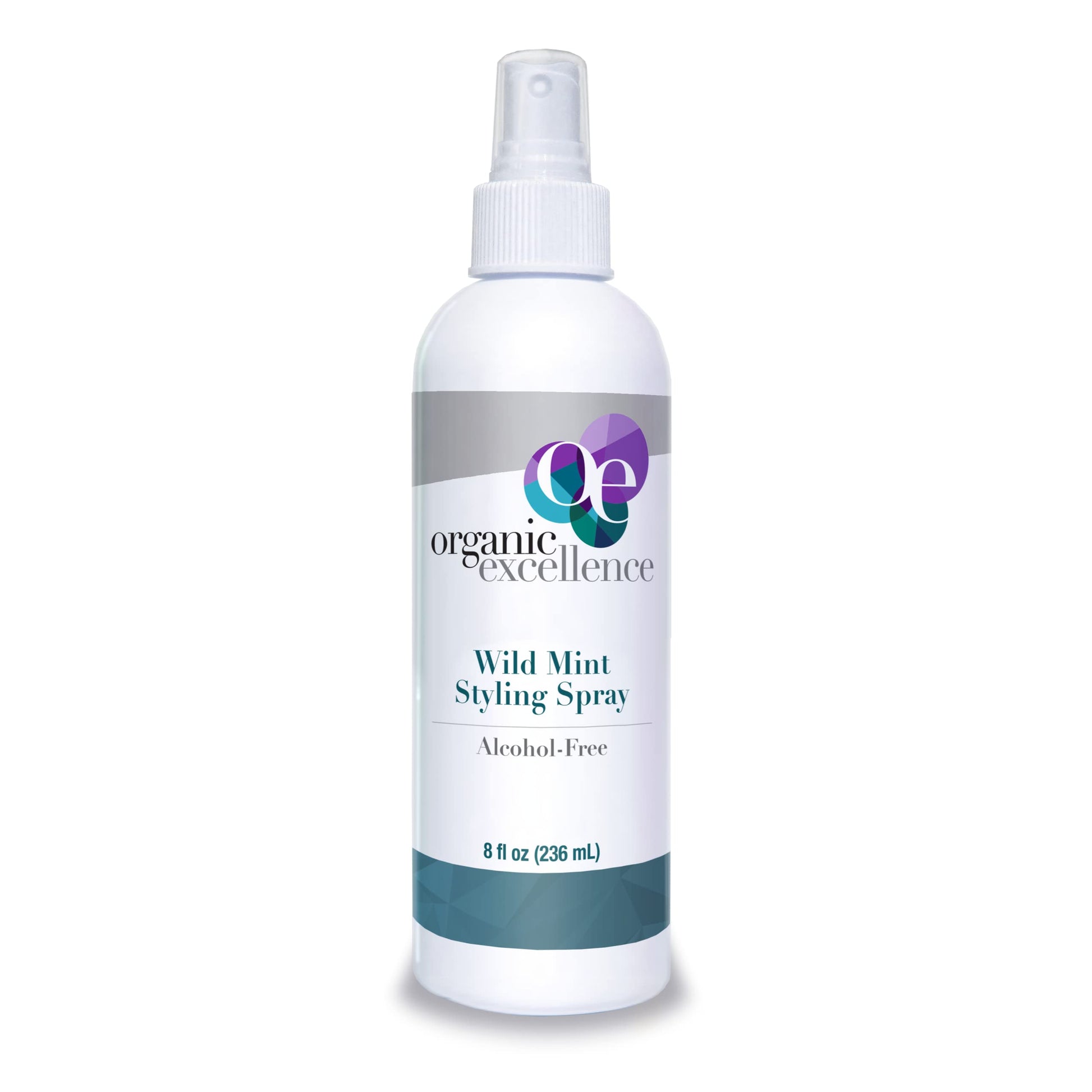 Organic Excellence Wild Mint Styling Spray, Alcohol-Free, pH Neutral, 8 Ounce Organic ExcellenceBuy Supplements Australia