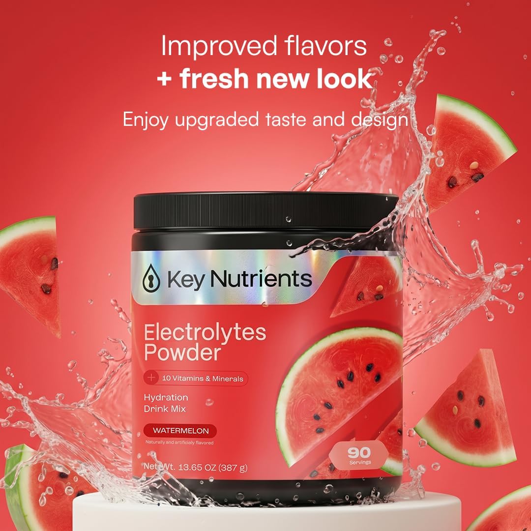 KEY NUTRIENTS Electrolytes Bundle, Watermelon 90 + Variety 20Ct