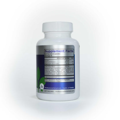 Professional Botanicals Cardio-CoQ CoQ10 - Vegan Formulated Coenzyme Q10 with Hawthorne Berry Valerian Root and Cayenne Pepper - 60 vegetarian capsules Professional Botanicals buy supplements Au