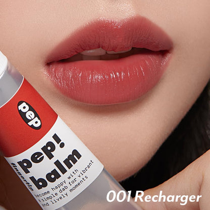 I'M MEME Lip and Cheek Tint - PepBalm 001 Recharger | Wtih Shea Butter, Gift, Liquid Blush, Travel-Friendly, Highly Pigmented, Non-Drying, Sheer Balm Gross Tint, 0.52 Oz I'M MEMEBuy Supplements Australia