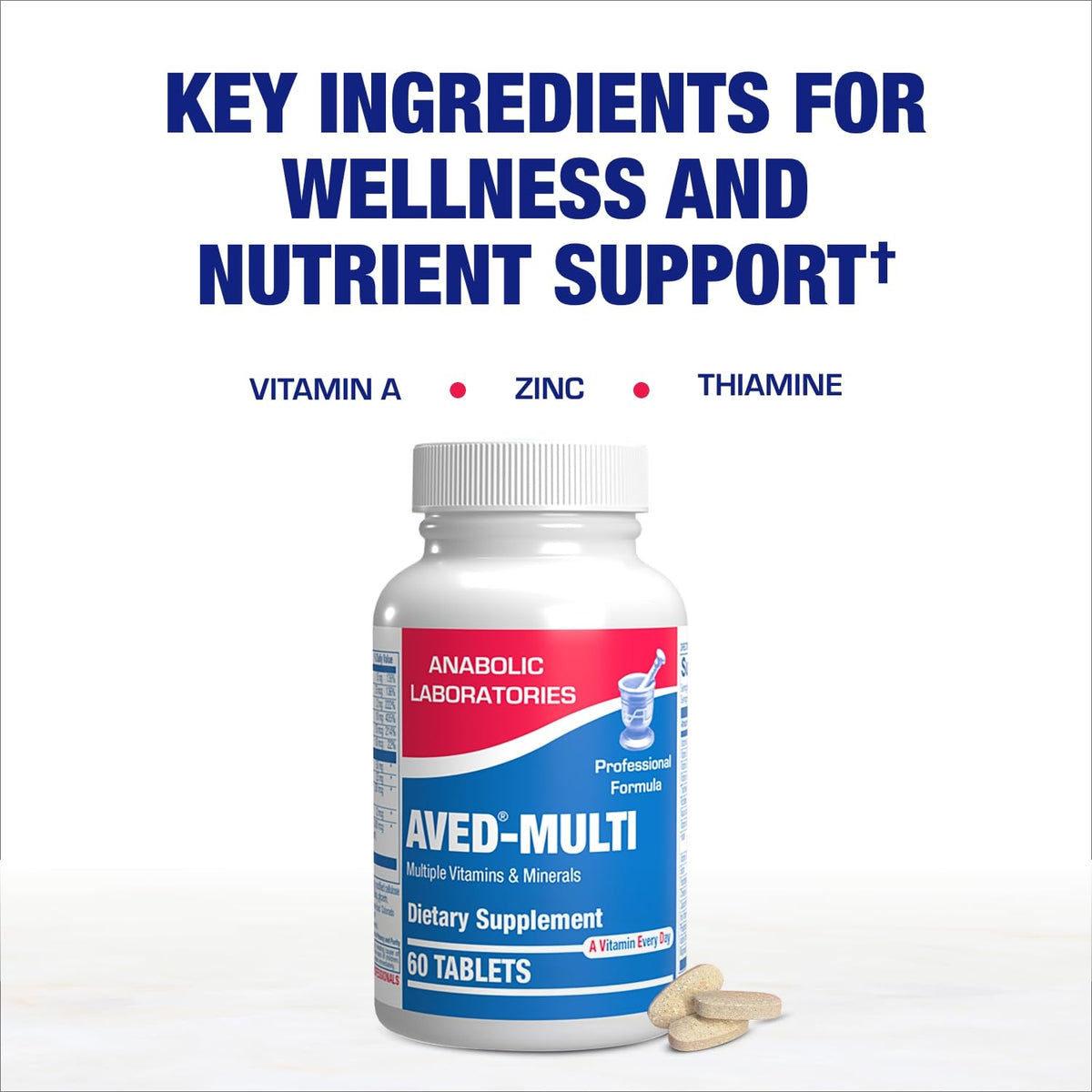 30-In-1 Adult Multivitamin with Iron - Antioxidant Rich Over 50 Multivitamin for Women and Men with Vitamins A C D E B Complex Zinc Magnesium Myo Inositol Citrus Bioflavonoids & More - 1 Month Supply Anabolic LaboratoriesBuy Supplements Australia