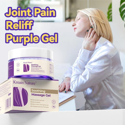Kreain Nature 2 PCS Joint Gel Purple Soothing Massage Gel Soothes Knees, Lumbar, Neck, Back, Shoulders, Hands, and Feet, 1.76 oz Kreain NatureBuy Supplements Australia