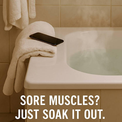 Dr. Singha's Mustard Bath Soak – Aromatherapy Bath Salts with Mustard Seed & Essential Oils for Muscle Relaxation, Stress Relief & Soothing – Epsom Salt Alternative, 16 oz