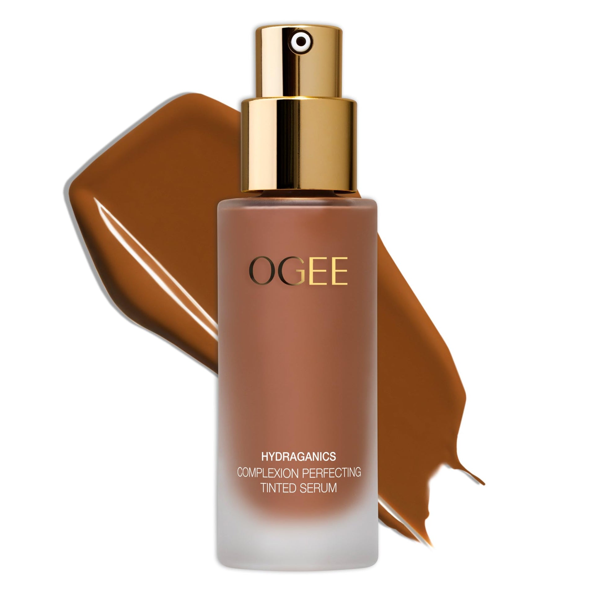 Ogee Complexion Perfecting Liquid Foundation - Lightweight Tinted Moisturizer For Face (Spruce 12.75N - Deep, Bronze Undertones) - with Vitamin C & Jojoba Oil - Certified Organic & Made in USA OgeeBuy Supplements Australia