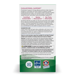 Nordic Naturals Cholesterol Support, Lemon - 60 Soft Gels - 975 Omega-3 + Red Yeast Rice & CoQ10 - Normal Cholesterol, Antioxidant Support - EPA & DHA - Non-GMO - 20 Servings Nordic NaturalsBuy Supplements Australia